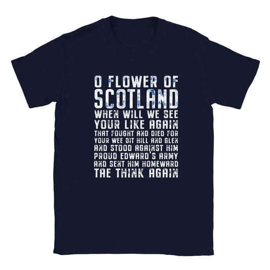 Flower of Scotland T-shirt